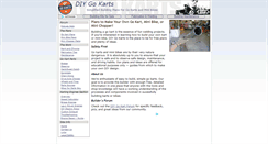 Desktop Screenshot of diygokarts.com