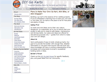 Tablet Screenshot of diygokarts.com